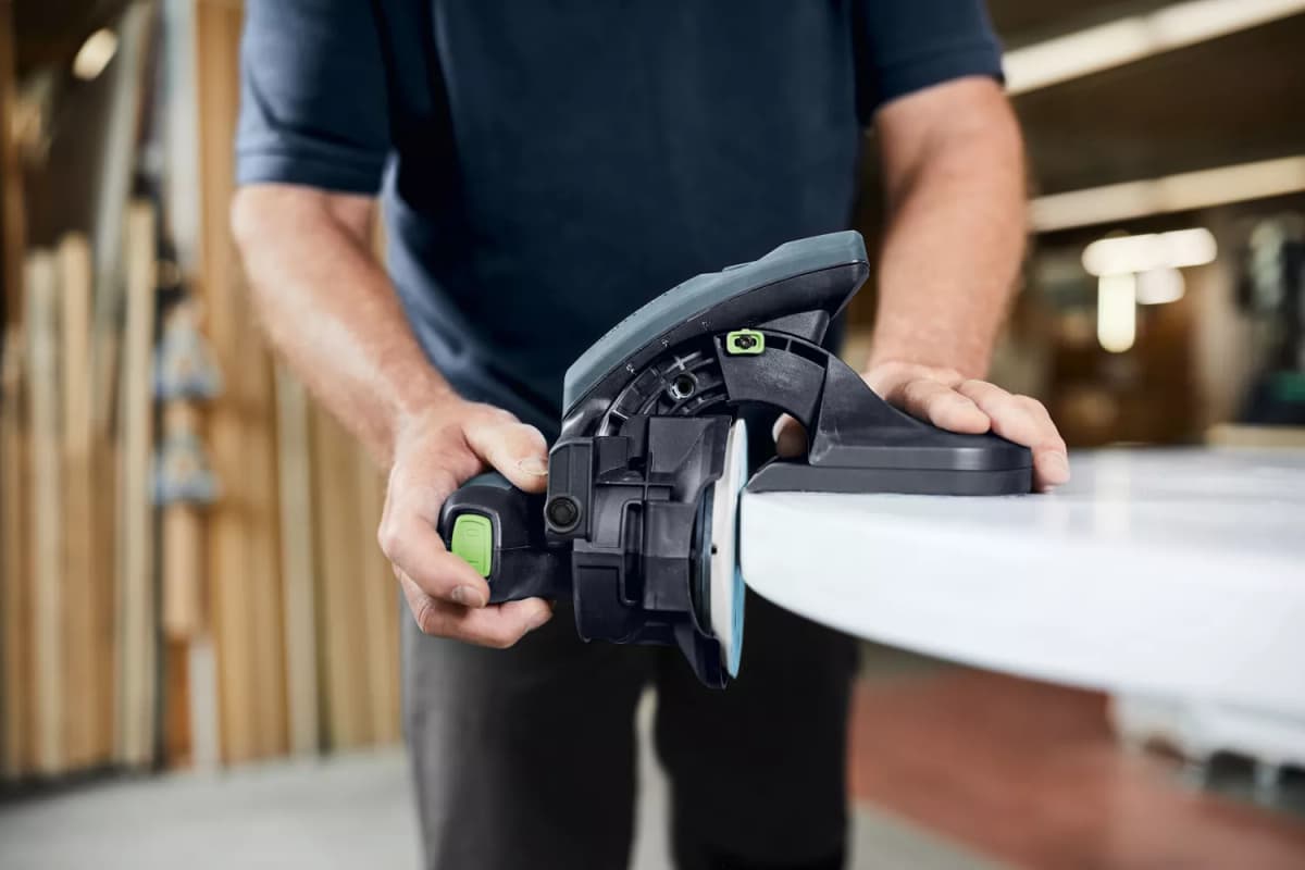 Festool ES-ETSC 125 3,0 I-Plus 18V Li-Ion Accu Kantenschuurmachine Set (2x 3,0Ah) In Systainer - 125mm thumbnail 4