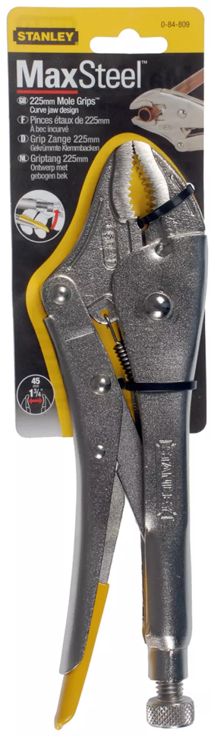 Stanley 0-84-809 Griptang Met Gebogen Bek - 225 X 53mm thumbnail 3