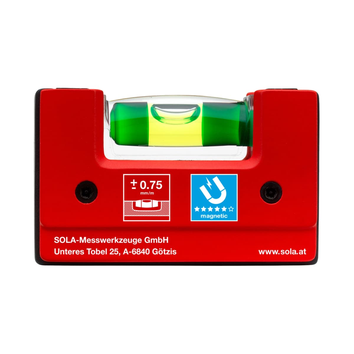 Sola GO! MAGNETIC CLIP Waterpas Met Gordelclip - Magnetisch - 75mm thumbnail 4