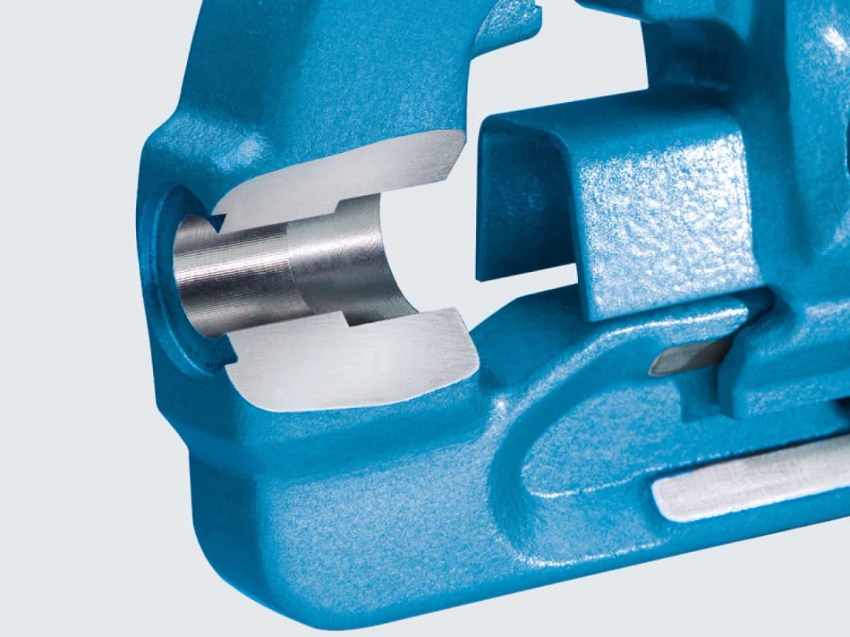 Heuer 100140 Bankschroef - Staal - Bekbreedte 140mm - Klembereik 200mm thumbnail 4