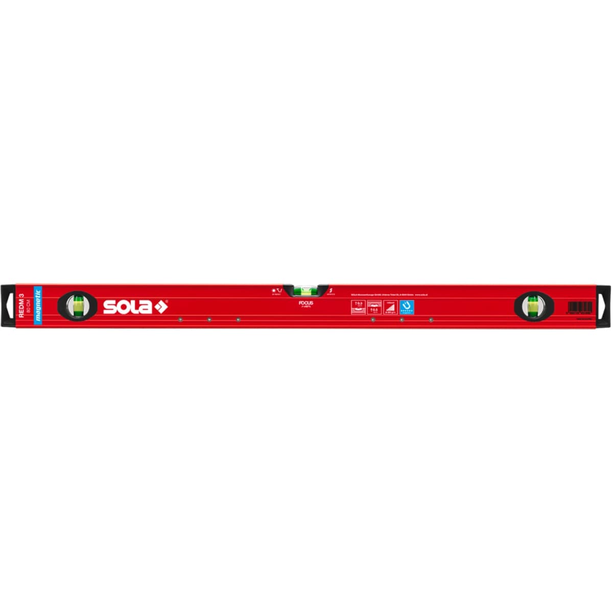 Sola REDM 3 80 Aluminium Waterpas - Magnetisch - 800mm thumbnail 2
