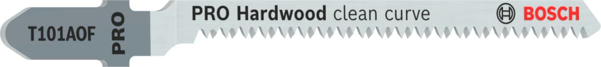 Bosch PRO T101AOF Hardwood Clean Curve Decoupeerzaagblad - 83mm - Hout (5st)