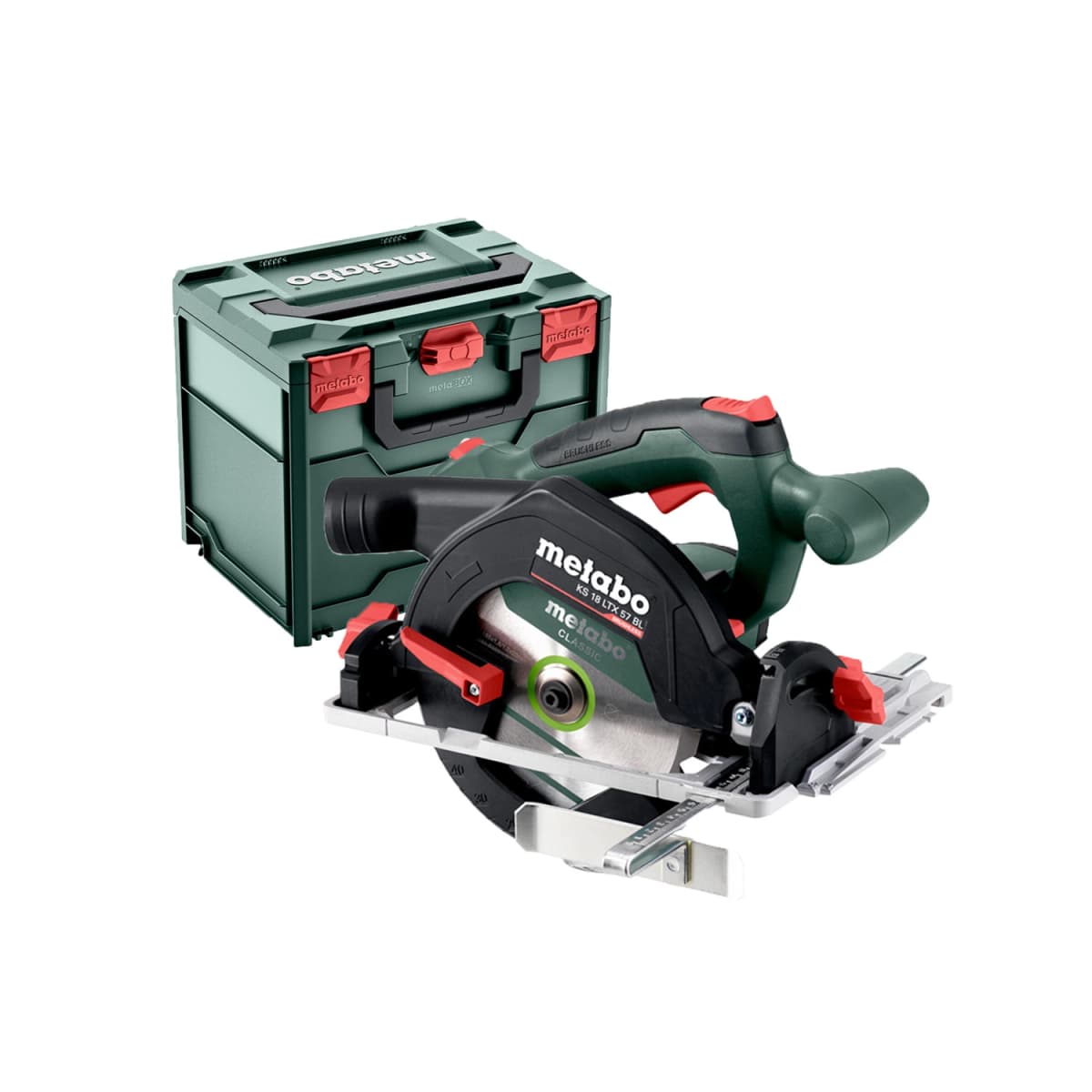 Metabo KS 18 LTX 57 BL 18V Li-ion Accu Cirkelzaag Body In MetaBox - 165mm