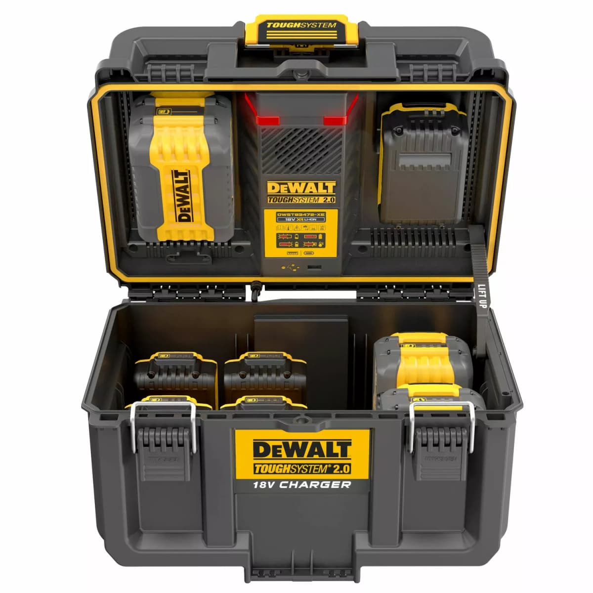 DeWALT DWST83471 ToughSystem 2.0 Koffer/Acculader thumbnail 2