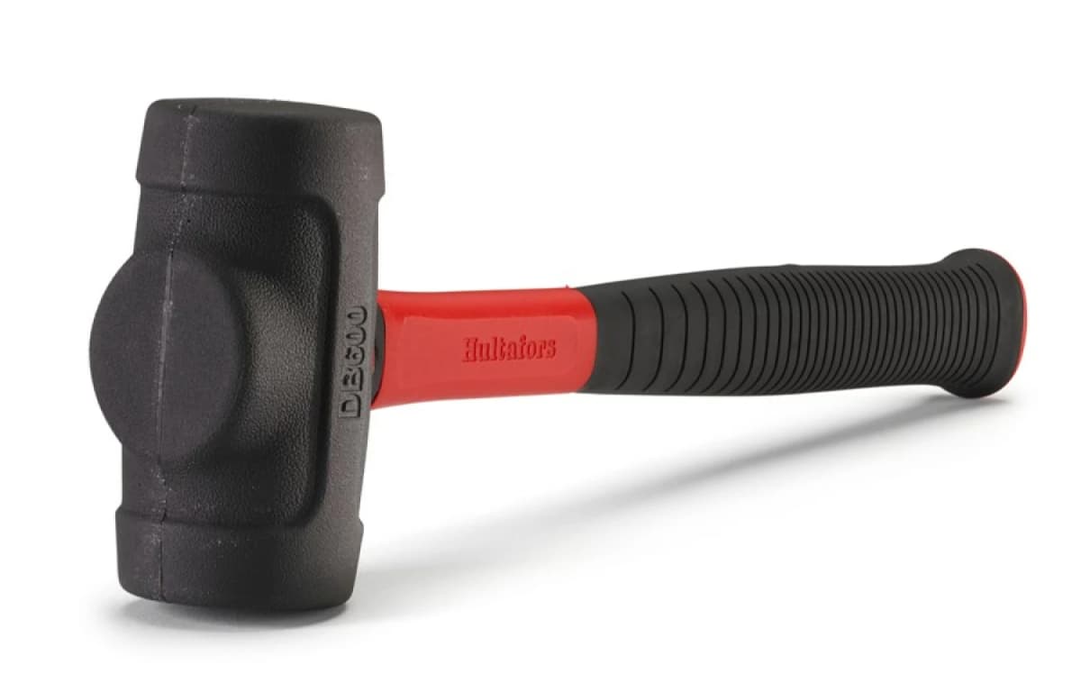 Hultafors Dead Blow DB 600 Terugslagvrije Hamer - Rubberen Handgreep - 570 Gram thumbnail 2