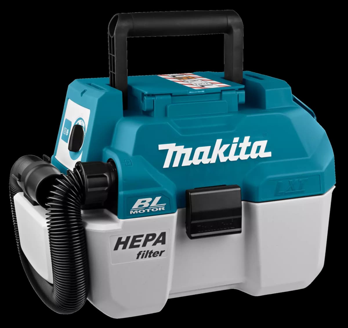 Makita DVC750LZX3 18V Accu Alles-/bouwstofzuiger Body - 7,5L - Koolborstelloos thumbnail 2
