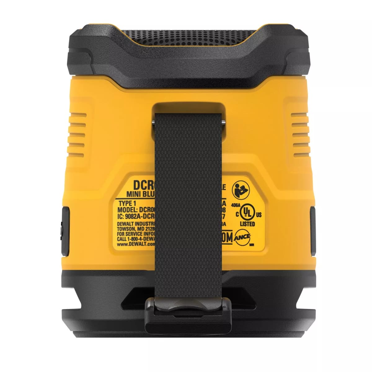 DeWALT DCR009-XJ Bluetooth Speaker USB-C - IP67 thumbnail 4
