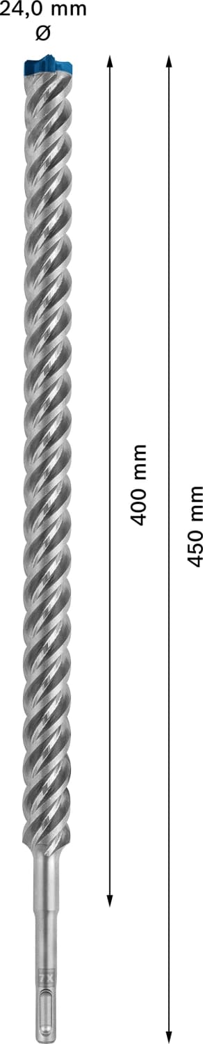 Bosch 2608900150 EXPERT Hamerboor SDS Plus-7X - 24x400x450mm thumbnail 3
