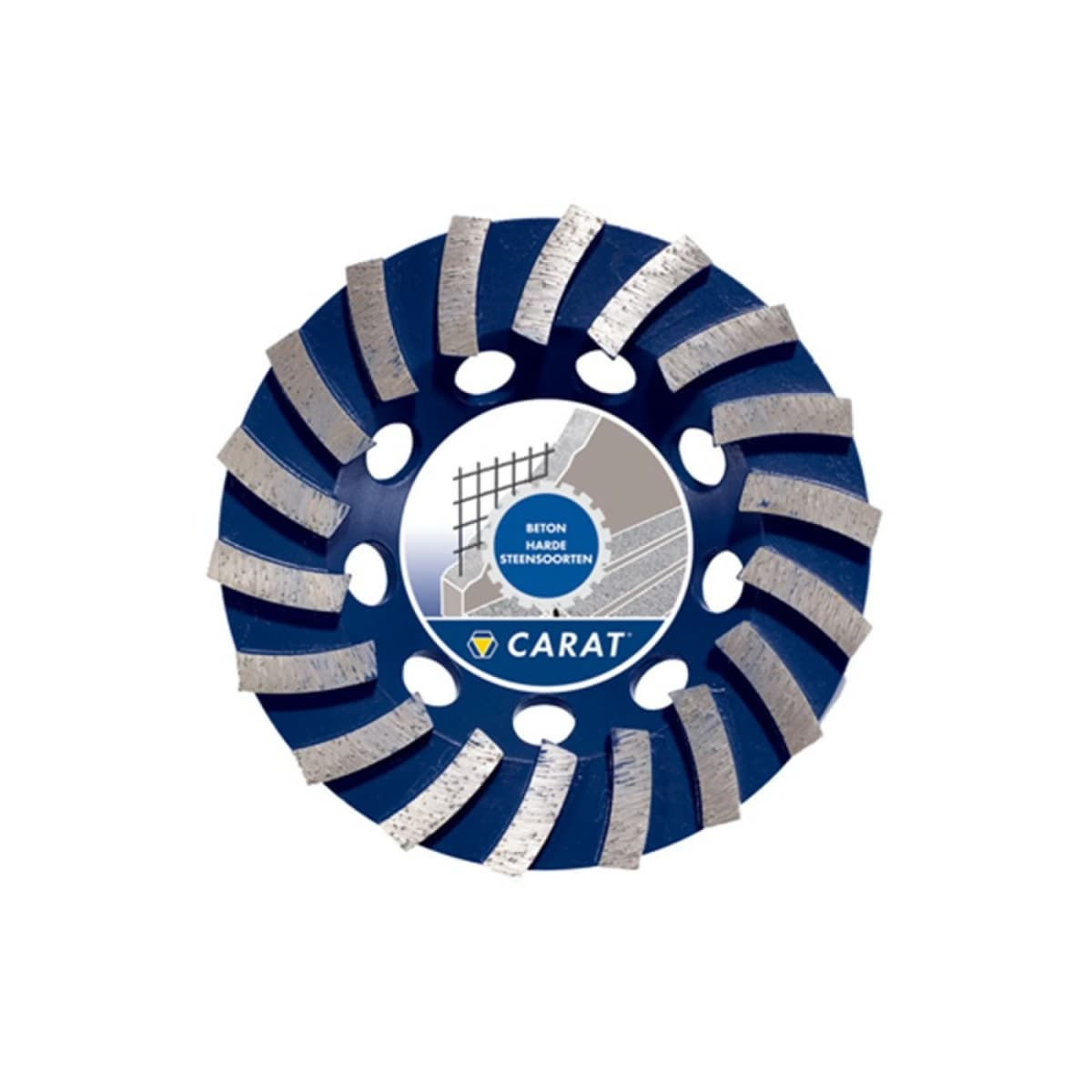 Carat CUDF125300 DF Premium Komschijf - 125 X 22,23 X 6mm - Beton