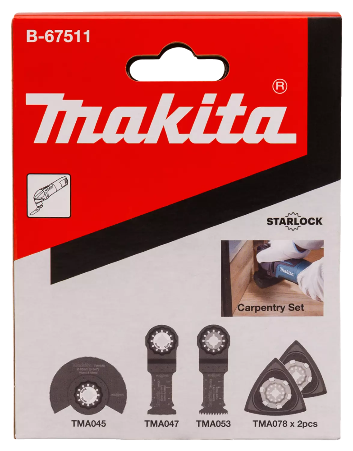 Makita B-67511 5-delige Zaagset Multitool thumbnail 4