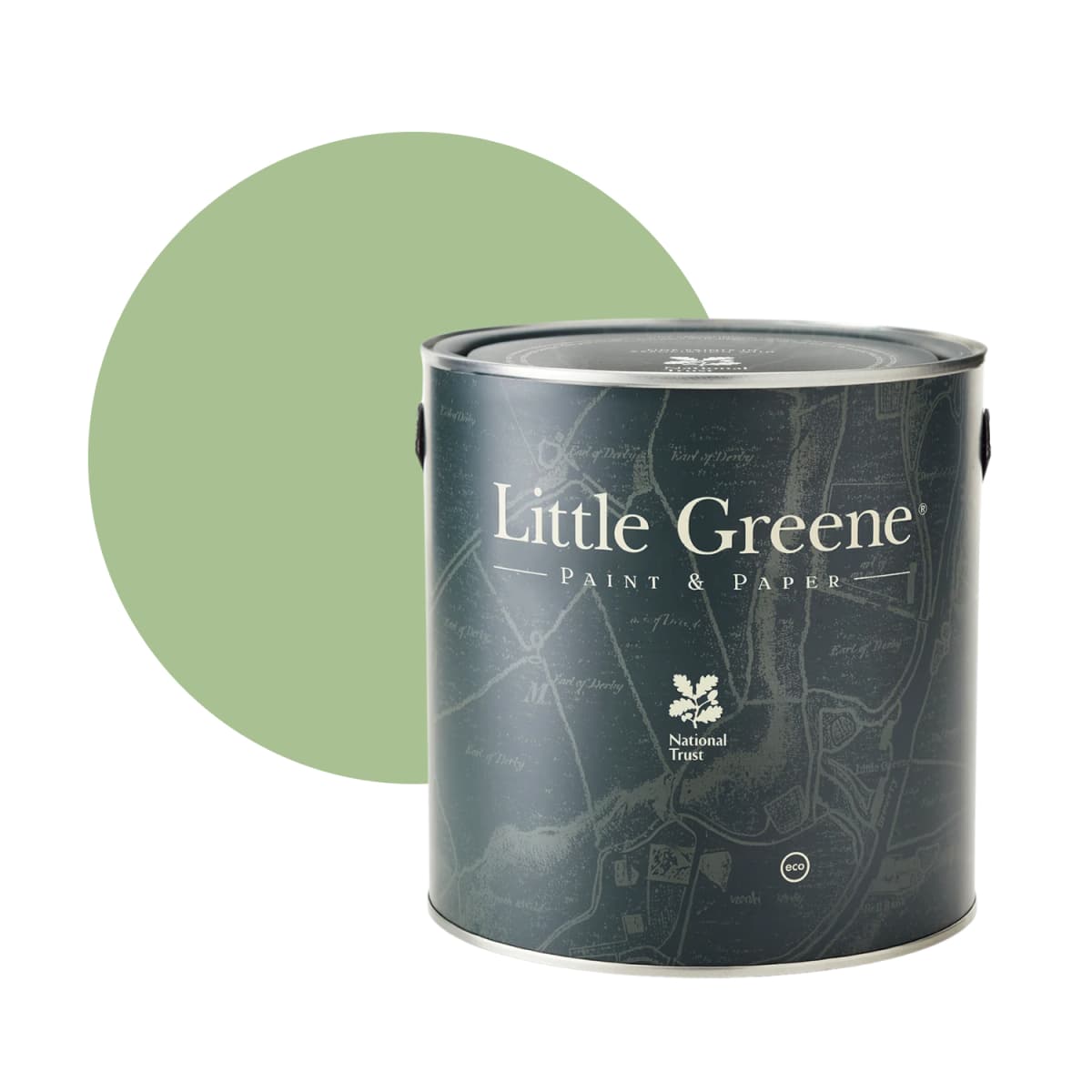 Little Greene Intelligent ASP - Pea Green No. 91 - 2,5L