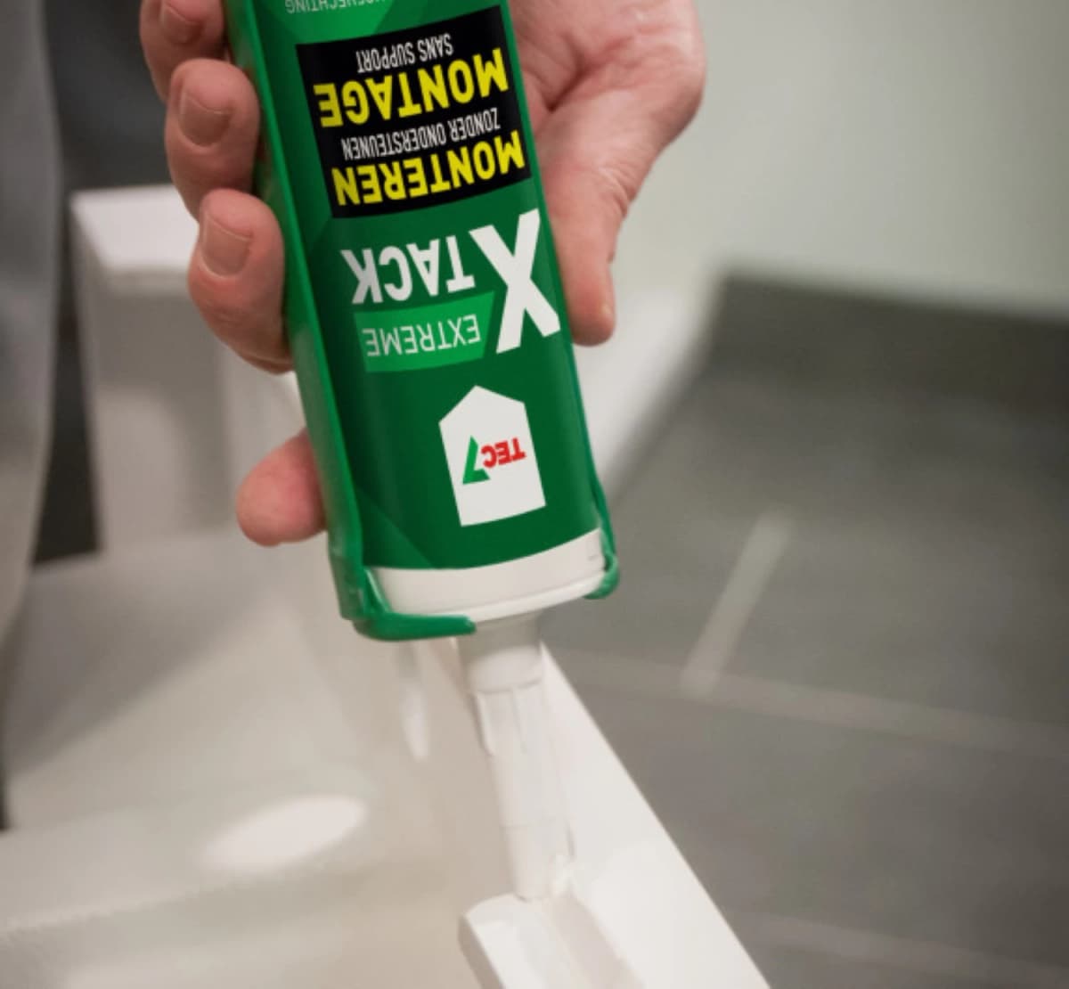 TEC7 X-Tack Montagekit - Grijs - Koker - 290ml thumbnail 3