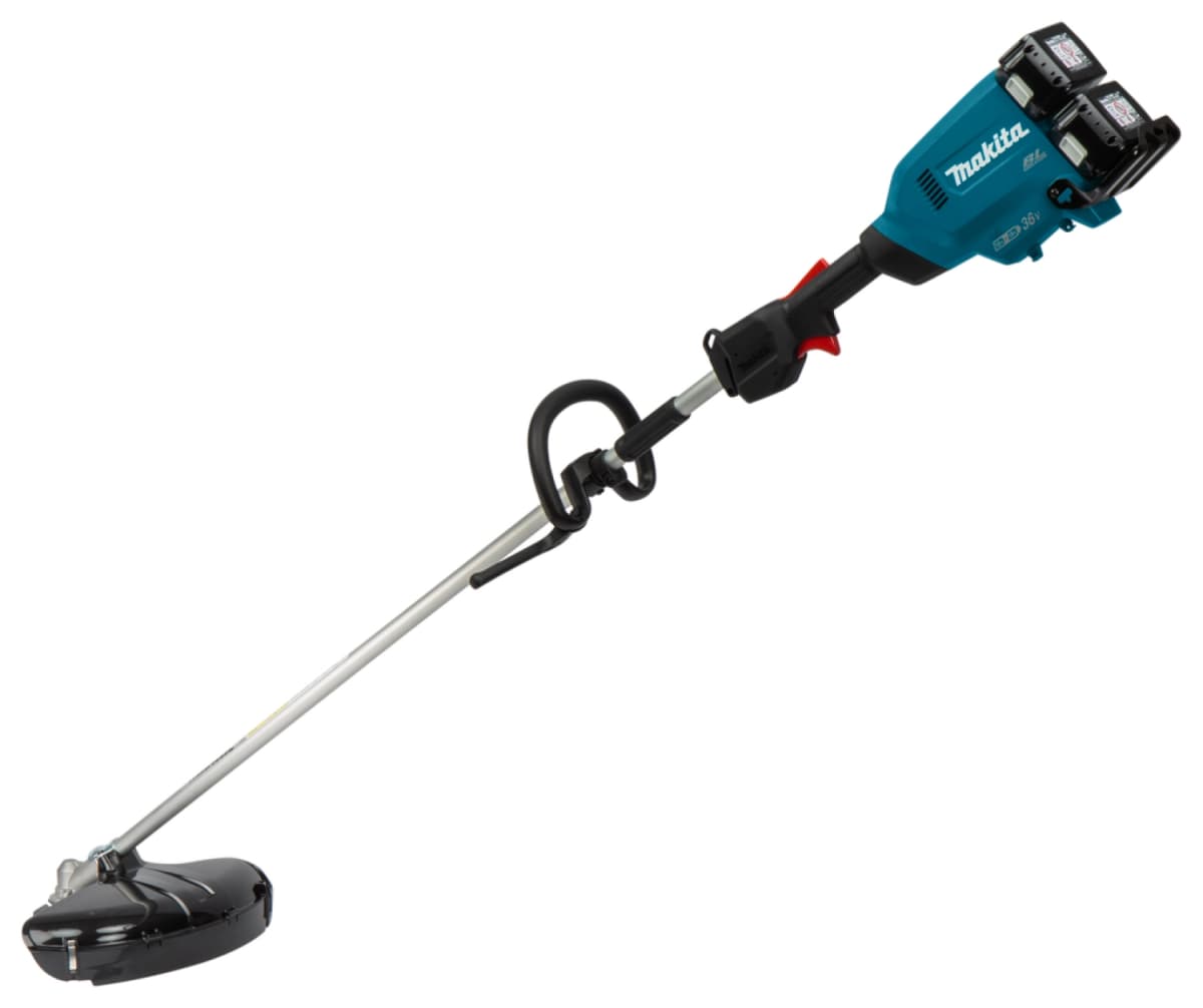 Makita DUR369LPT2 2x18V Li-Ion Accu Bosmaaier Set (2x 5,0Ah) - D-greep - 430mm thumbnail 3
