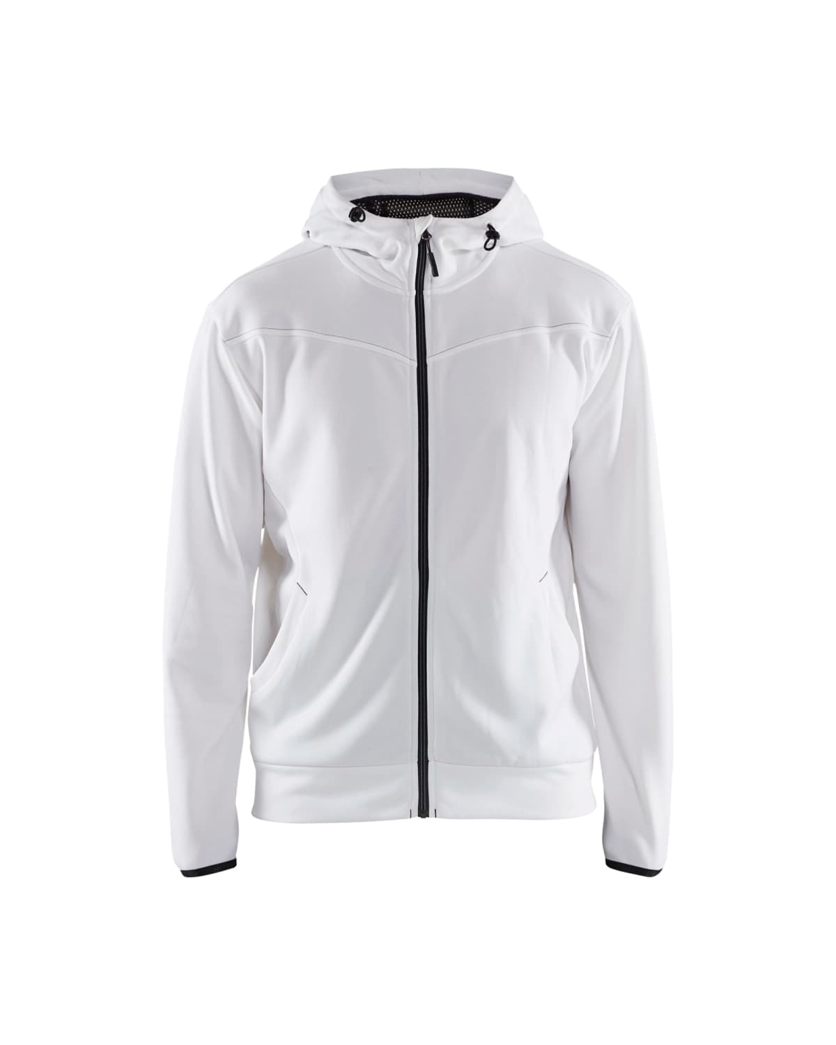 Blåkläder 3363 Hoodie Met Rits - Wit/donkergrijs - XXXL