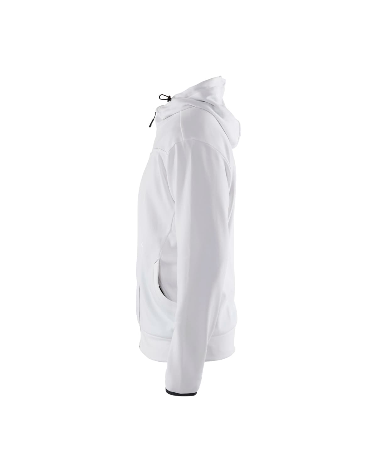 Blåkläder 3363 Hoodie Met Rits - Wit/donkergrijs - XXXL thumbnail 3