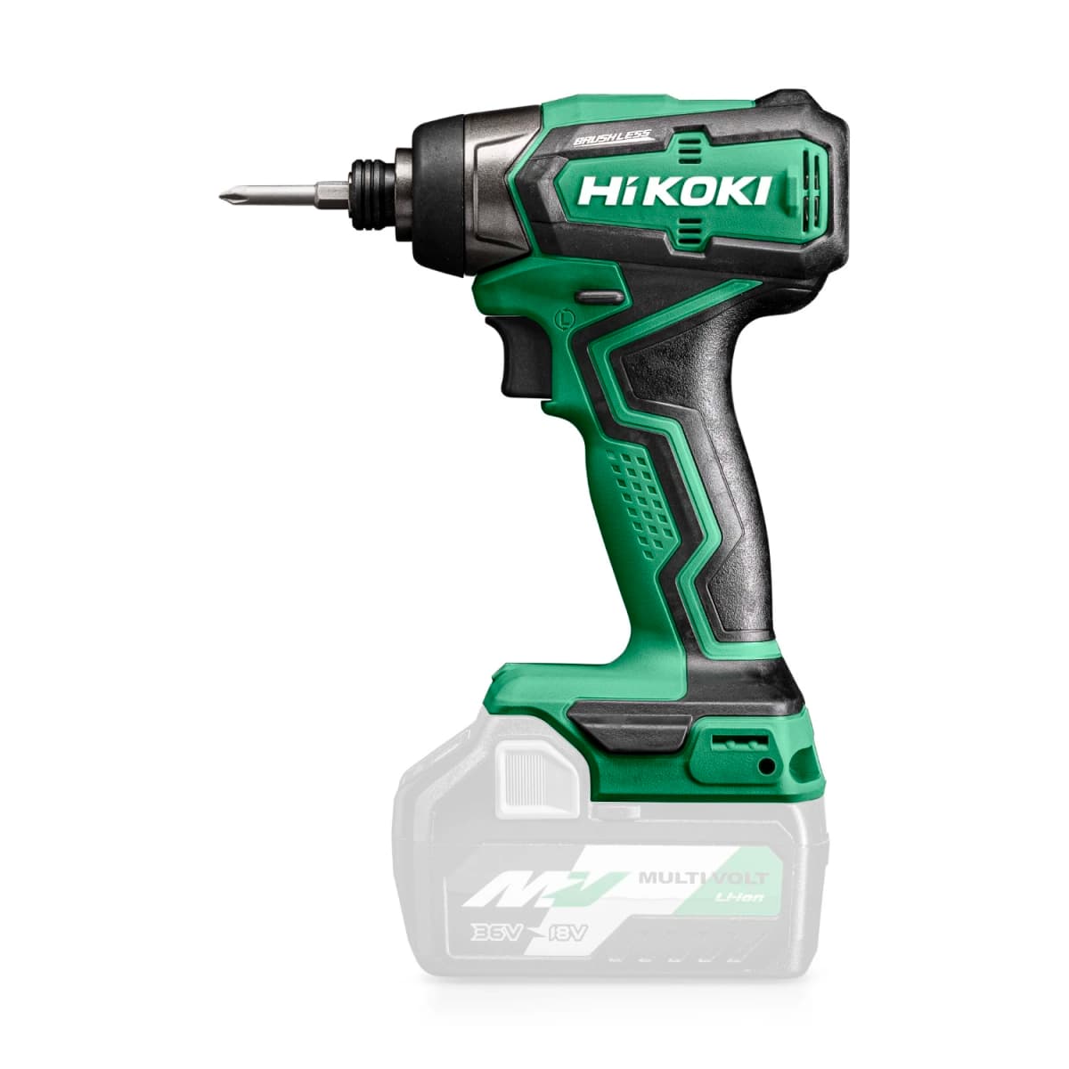 HiKOKI WH18DDW2Z 18V Li-ion Accu Slagschroevendraaier Body In Systainer - 140Nm - 1/4"- Koolborstelloos thumbnail 2