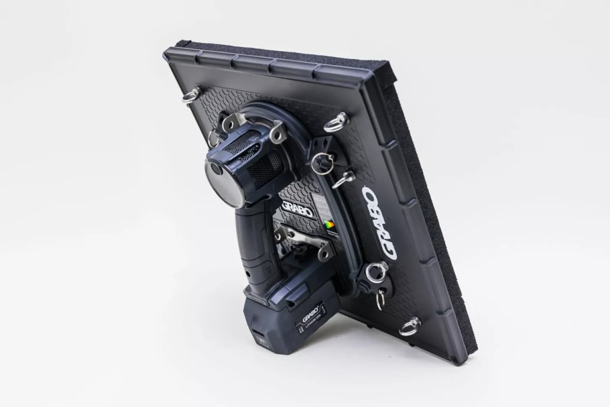 Grabo High Flow Elektrische Vacuüm Tegeldrager In Beschermtas - 50,3kg thumbnail 2