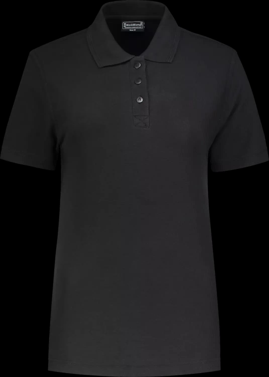 Workman 81061 Poloshirt Outfitters Dames - Zwart - XL