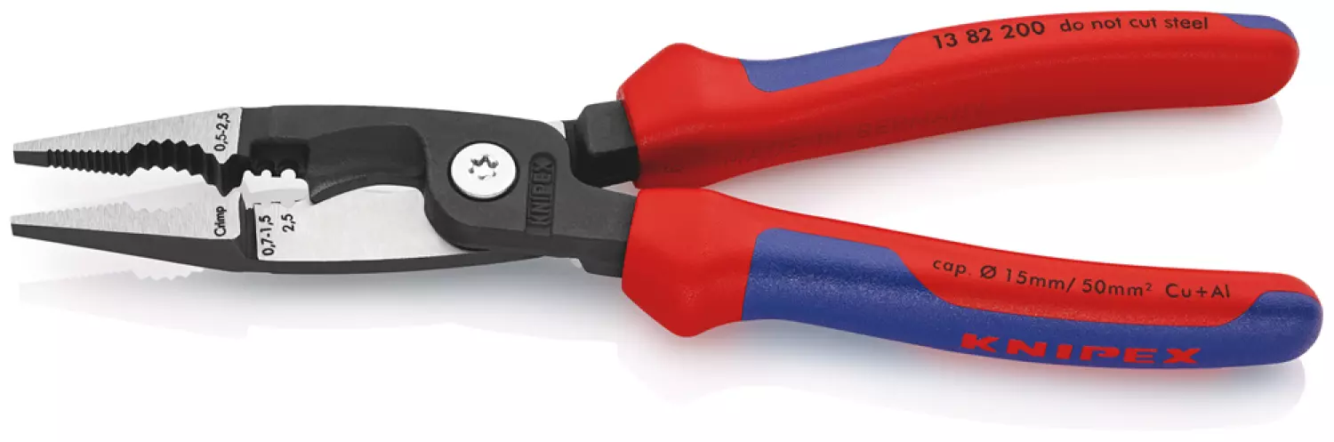 Knipex 1382200 Installatietang - Elektro - 200mm thumbnail 2