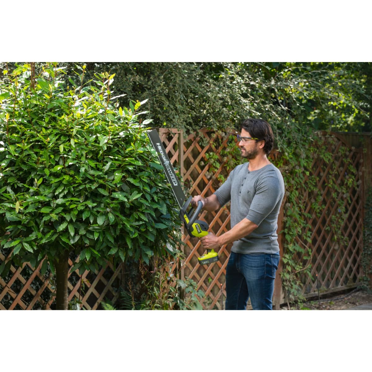 Ryobi RY18HT50A-120 18V Li-ion Accu Heggenschaar Set (1x 2.0Ah Accu) - 500mm thumbnail 4