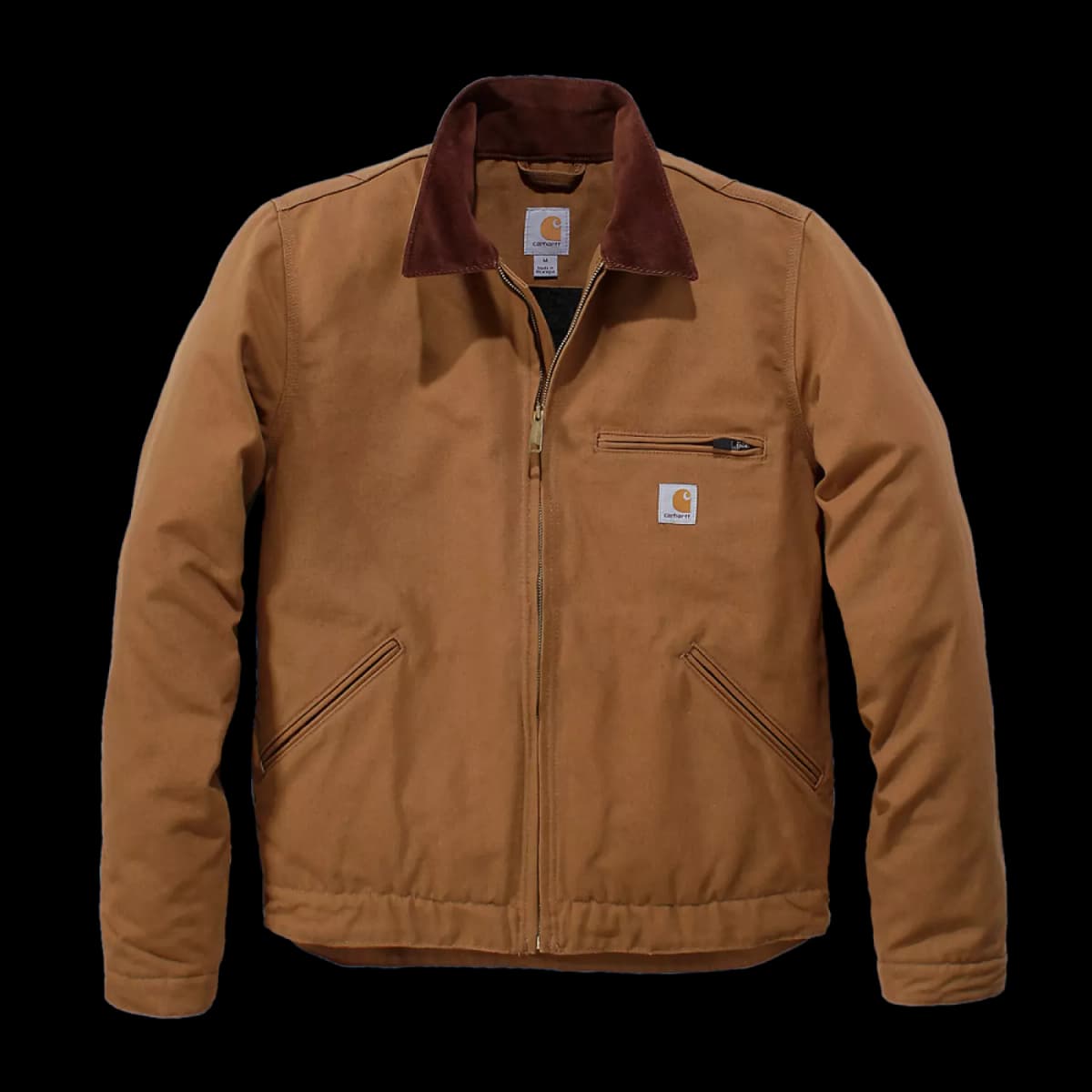Carhartt Duck Detroit Jacket Carhartt Brown - S