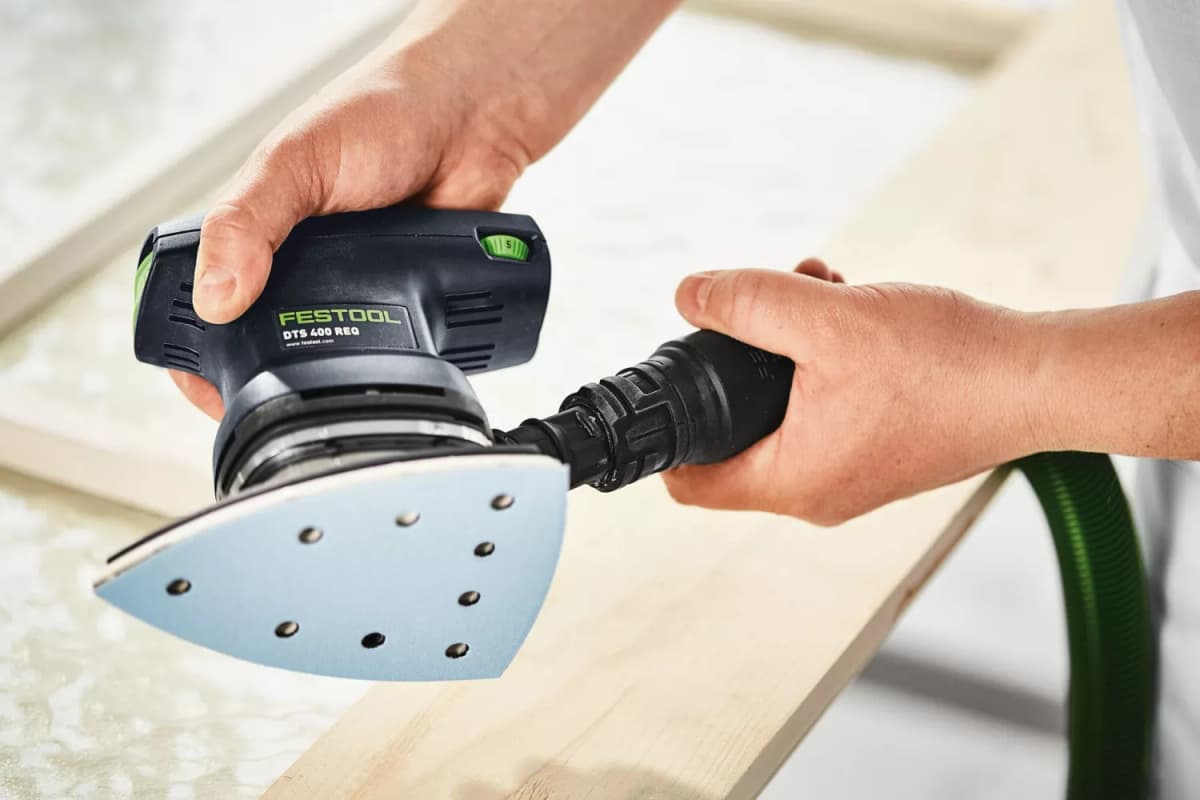 Festool DTS 400 REQ-Plus Deltaschuurmachine In Systainer - 250W - 100x150mm thumbnail 2