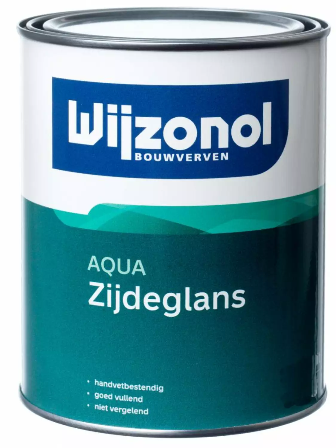 Wijzonol Aqua Zijdeglans Lak - Op Kleur Gemengd - 1L