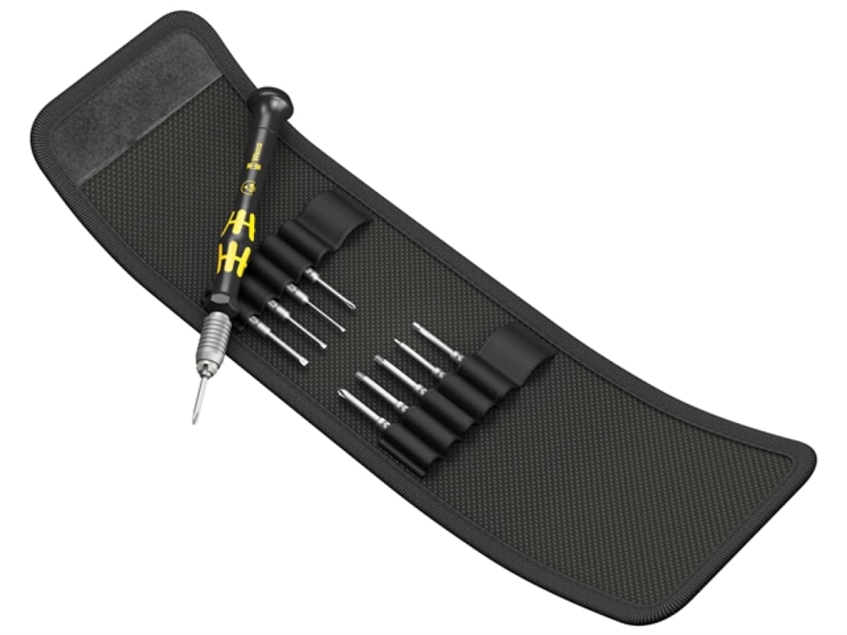 Wera 05073670001 11-delige Kraftform Kompakt Micro 11 ESD 1 Schroevendraaierset In Etui