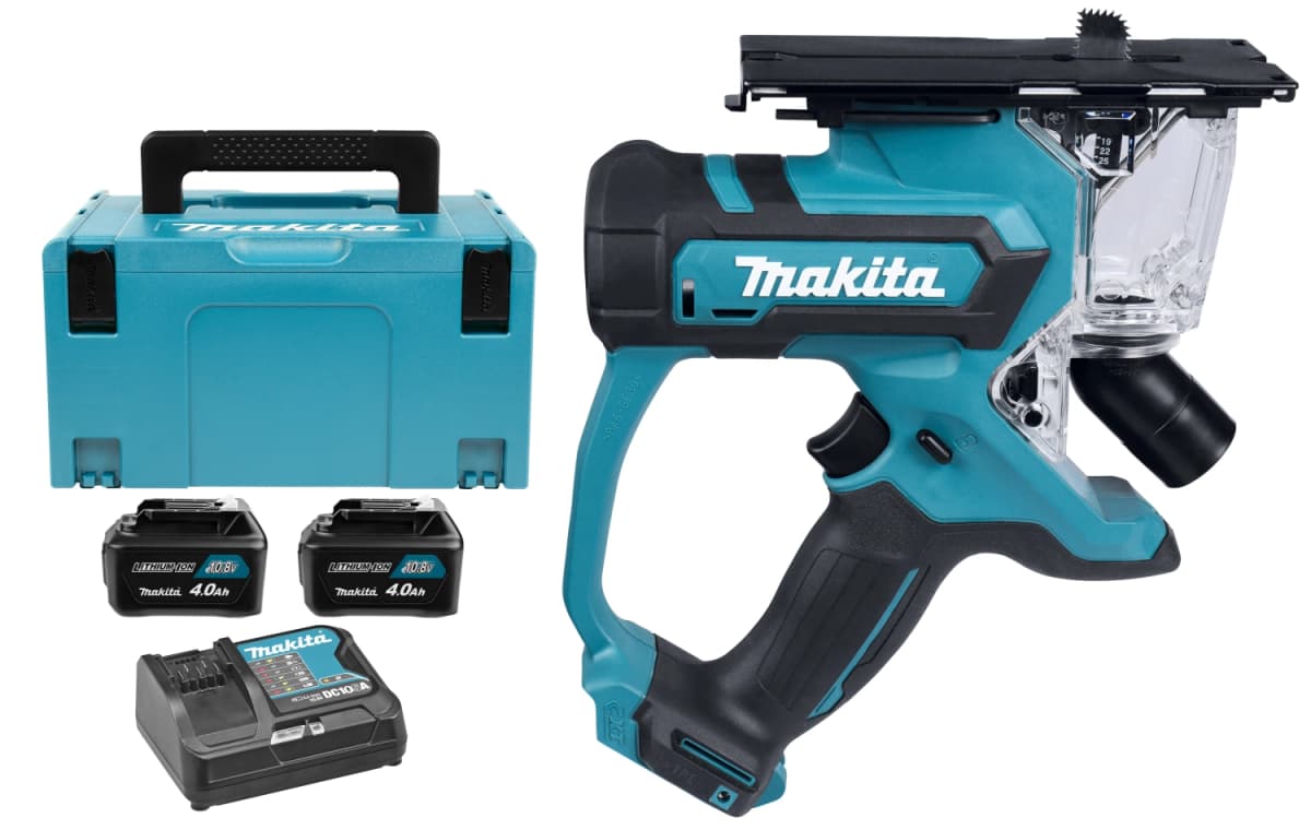 Makita SD100DSMJ 10.8V Li-ion Accu Gipszaag Body (2x 4.0Ah Accu) In Mbox