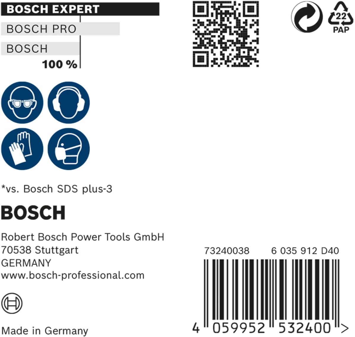 Bosch 2608900167 EXPERT Hamerboor SDS Plus-7X 10st 8x100x165mm thumbnail 3
