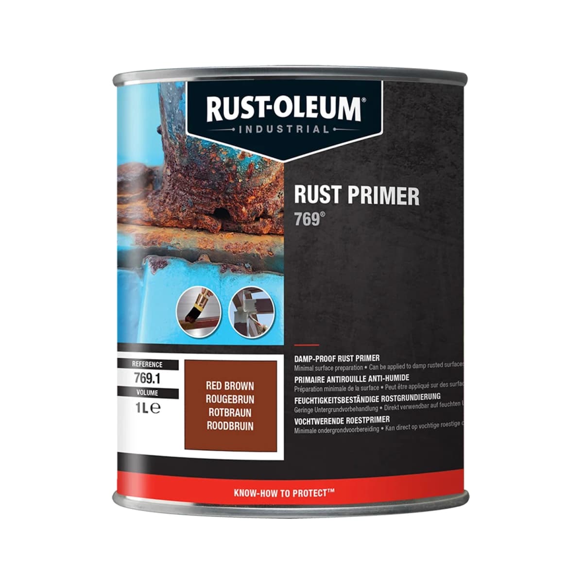 Rust-Oleum Roestprimer 769 Roestbruin 1L
