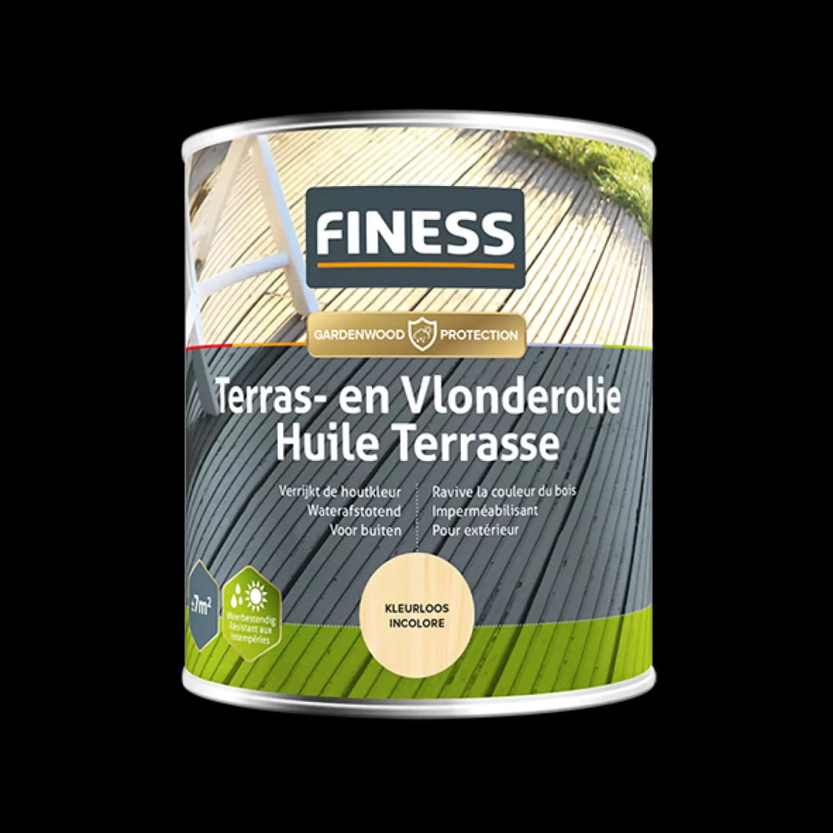 Finess Terras- En Vlonderolie - Kleurloos - 2,5L thumbnail 2