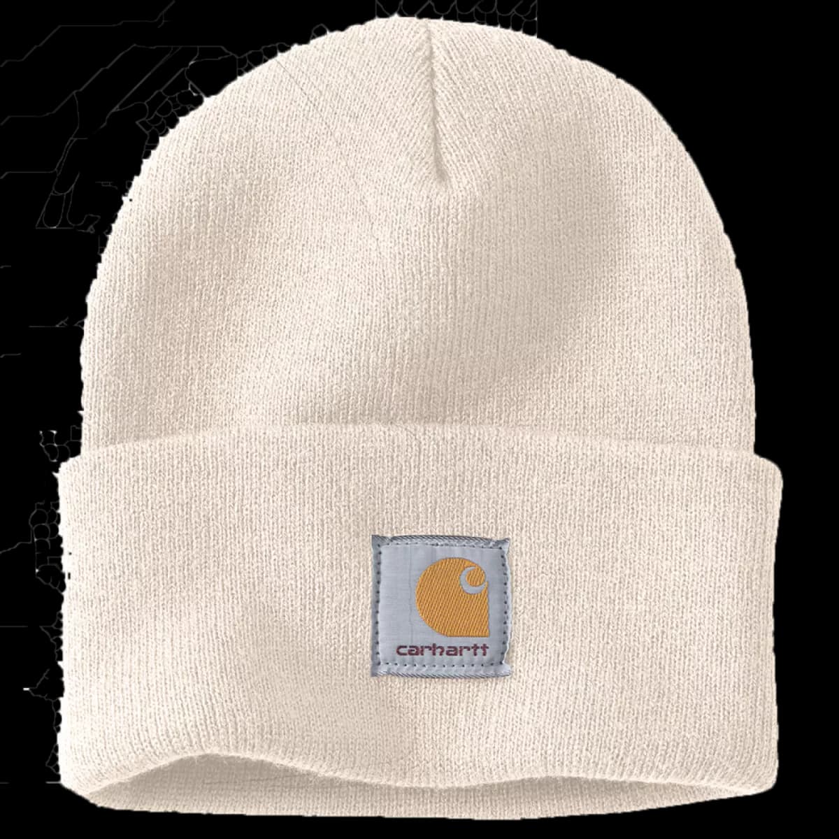 Carhartt Knit Cuffed Beanie Winter White - One Size