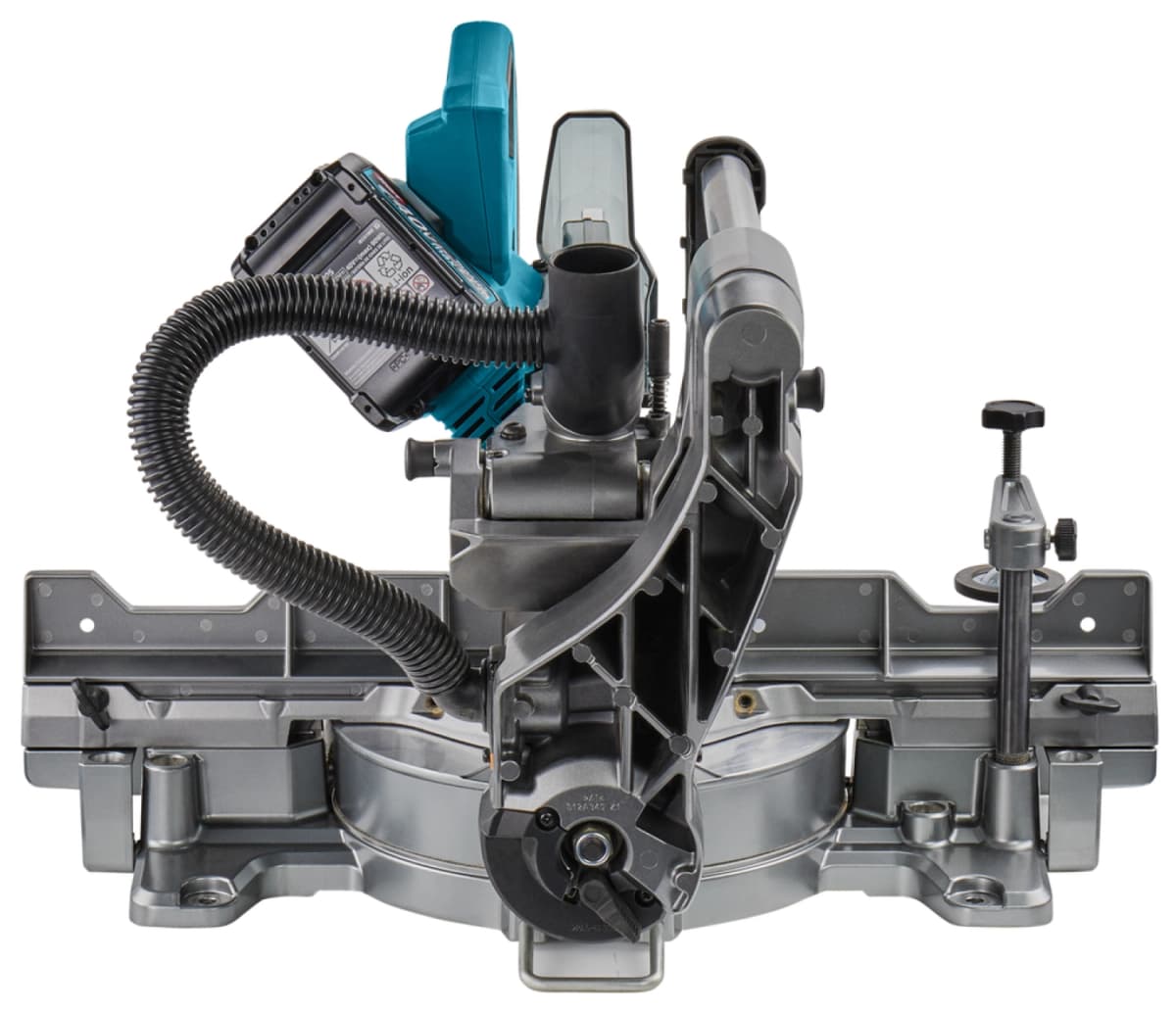 Makita LS002GD202 40V Max Li-Ion Accu Radiaal Afkortzaag Set (2x 2,5Ah) Incl. AWS Zender - 216mm thumbnail 2