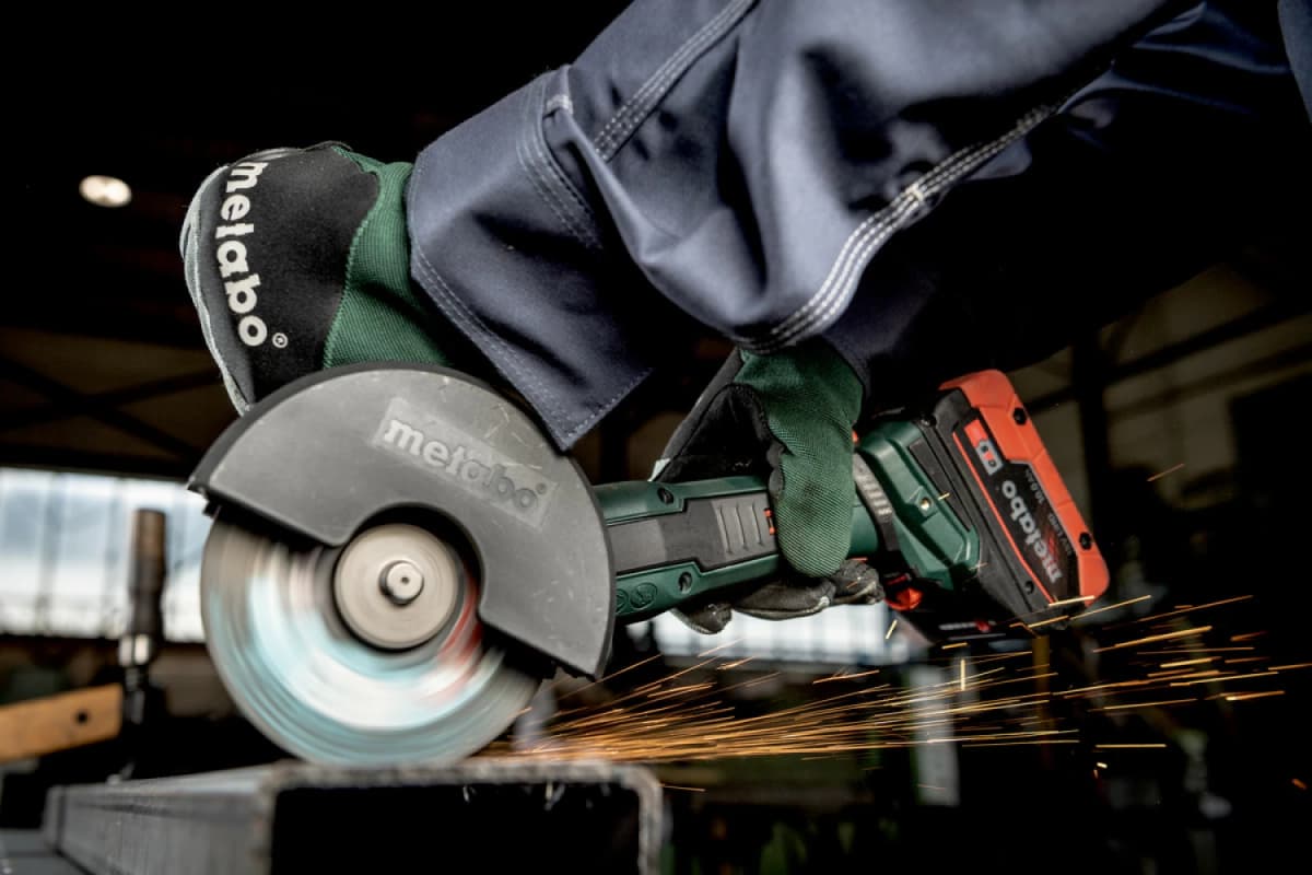 Metabo WPB 18 LT BL 11-125 Quick 18V Li-ion Accu Haakse Slijper Body In MetaBOX - 125 Mm thumbnail 4