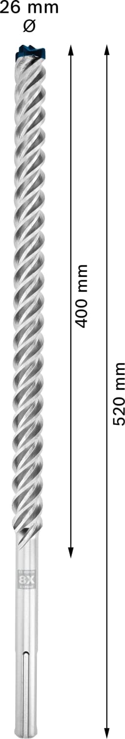 Bosch 2608900246 EXPERT Hamerboor SDS Max-8X - 26x400x520mm thumbnail 4