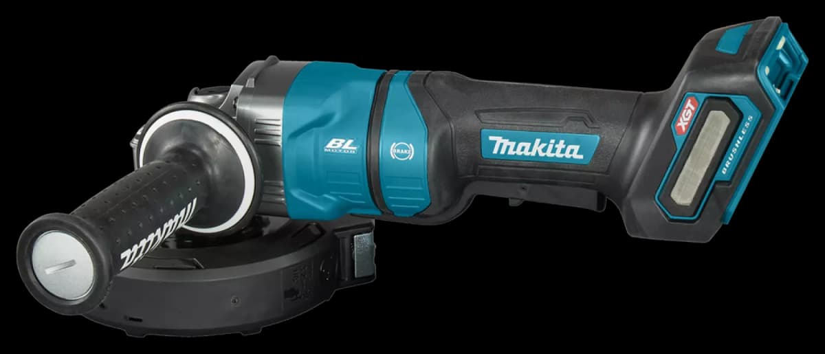 Makita GA050GZ 40V Li-ion Accu Haakse Slijper Body - 125mm - Veiligheidsschakelaar thumbnail 3