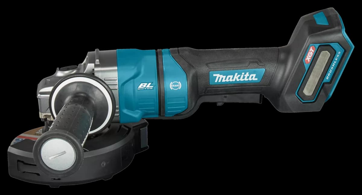 Makita GA050GZ 40V Li-ion Accu Haakse Slijper Body - 125mm - Veiligheidsschakelaar thumbnail 2