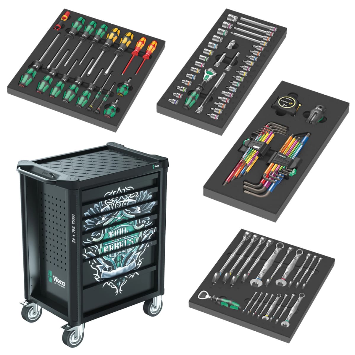 Wera 05150130001 9700 Tool Rebel 1 Gereedschapswagen