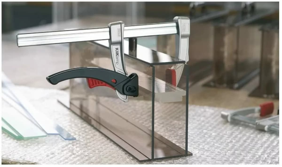 Bessey KLI12 KliKlamp Lijmklem - Snelspan - 120 X 80mm thumbnail 2