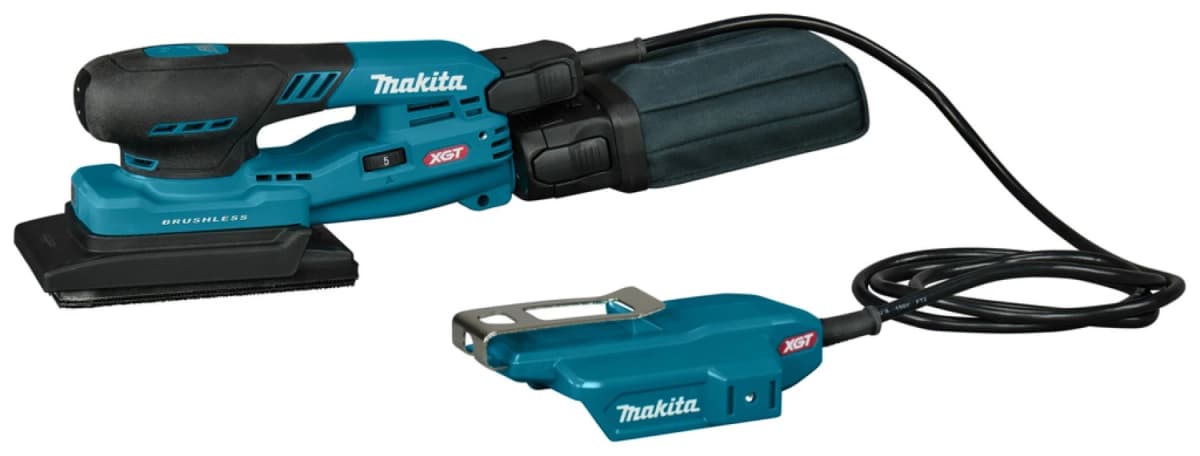 Makita BO005CGZ XGT 40V Li-ion Accu Handpalm Vlakschuurmachine - 80x130mm thumbnail 4