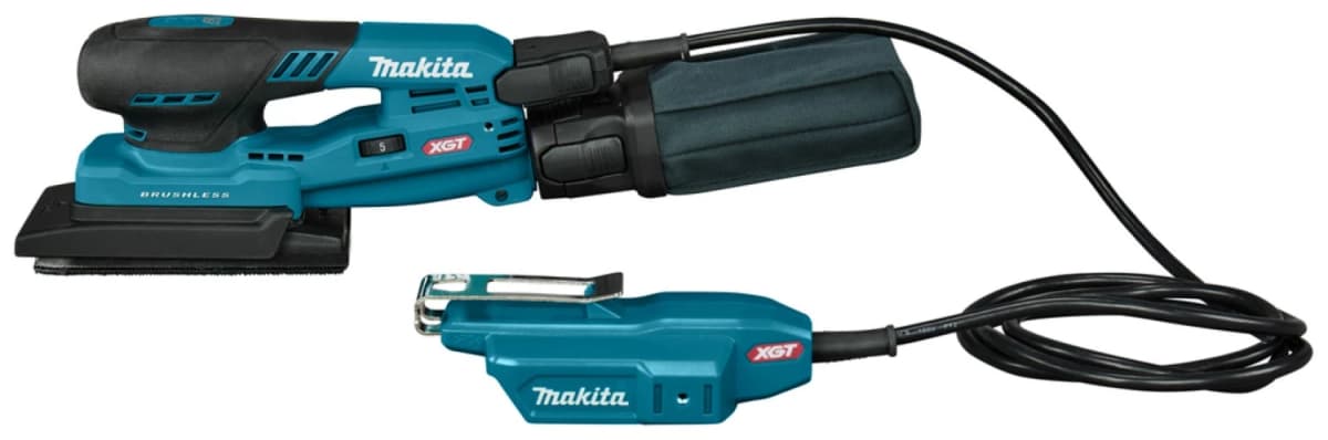 Makita BO005CGZ XGT 40V Li-ion Accu Handpalm Vlakschuurmachine - 80x130mm thumbnail 2