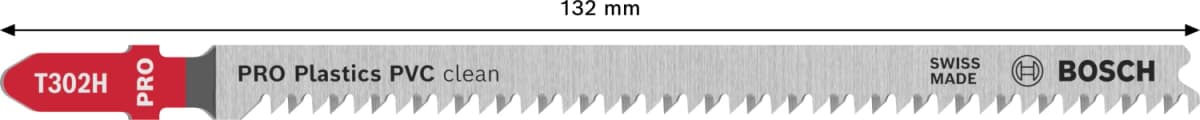 Bosch PRO T302H Plastics PVC Clean Decoupeerzaagblad - 132 Mm - Kunststof (5st) thumbnail 4