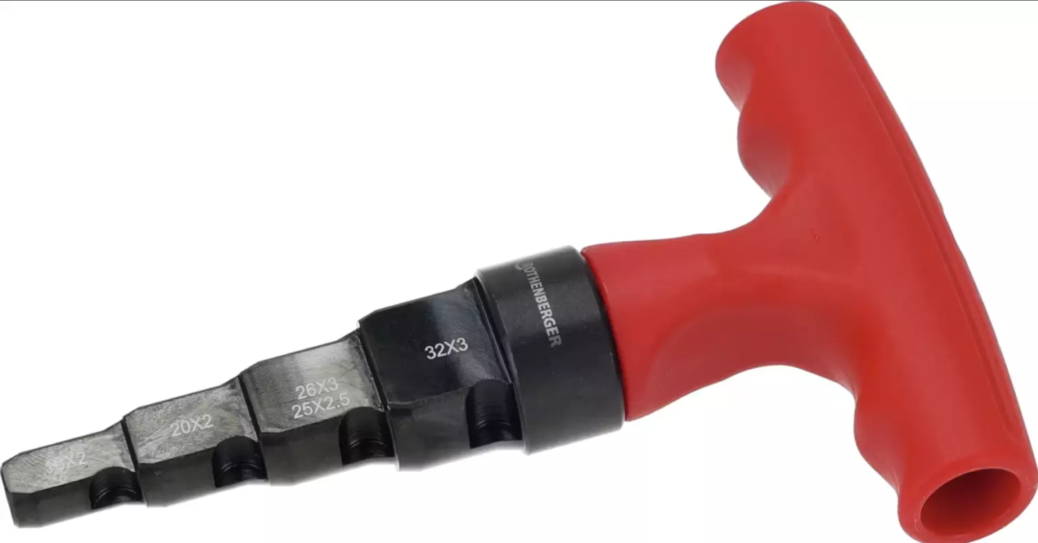 Rothenberger ROCALIBER S Buiten-/binnenbuisontbramer - 16-32mm thumbnail 2