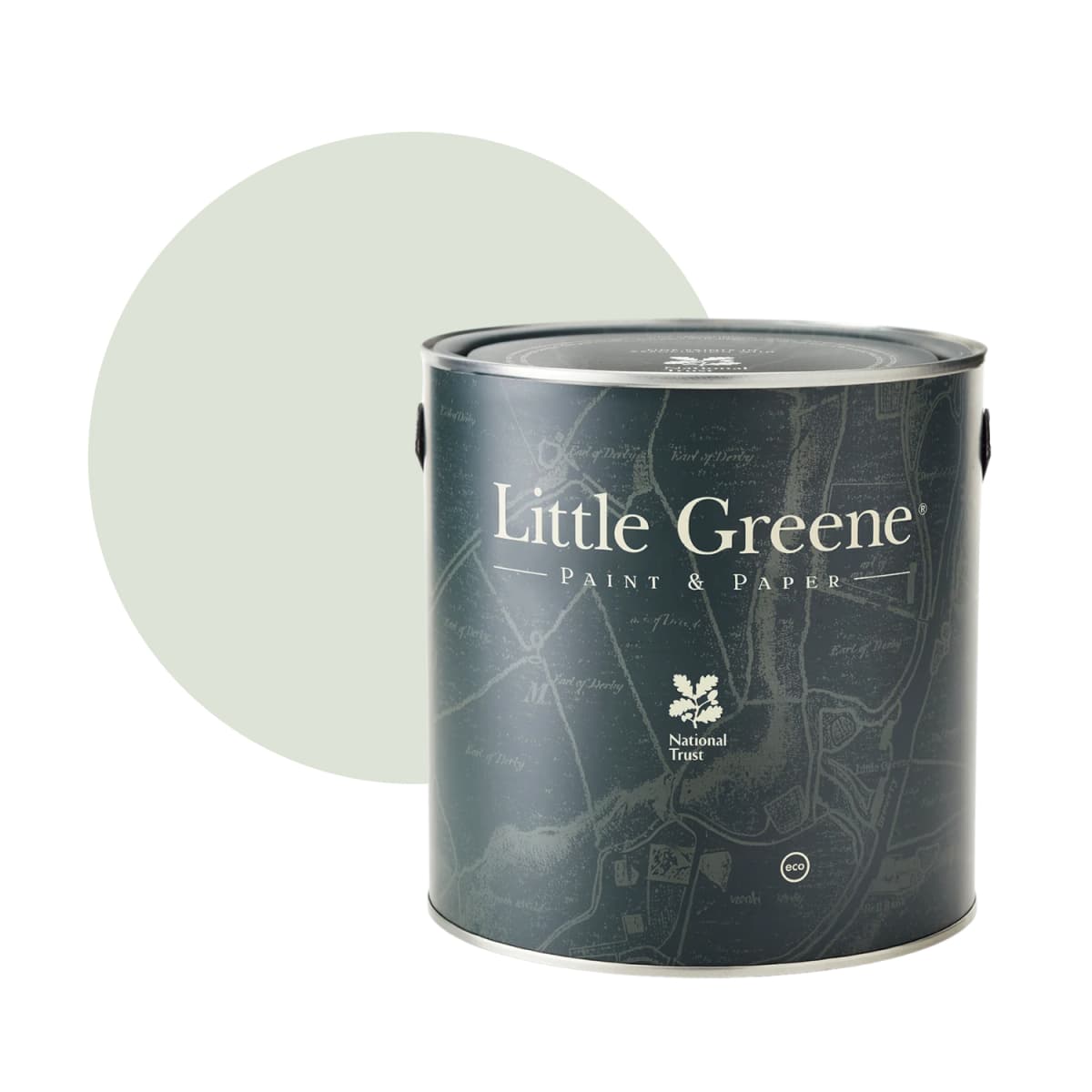 Little Greene Intelligent Eggshell - Pearl Colour Mid No. 168 - 1L