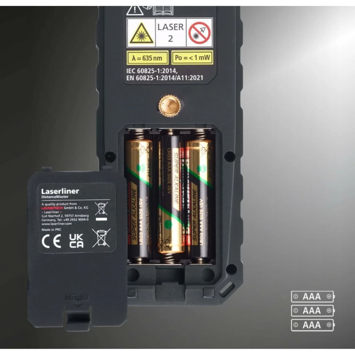 Laserliner DistanceMaster 50 Afstandsmeter - 50m - IP65 thumbnail 3