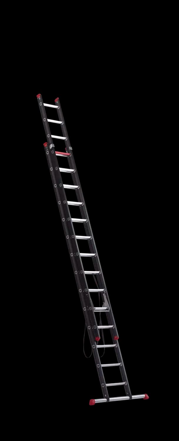 Altrex Mounter ZR 2070 Reformladder - Aluminium - 2 X 14 Sporten - 7,75m - Met Stabiliteitsbalk thumbnail 2