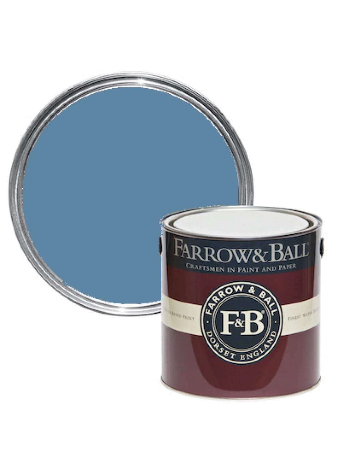 Farrow&Ball Casein Distemper Belvedere Blue No. 215 - 5L