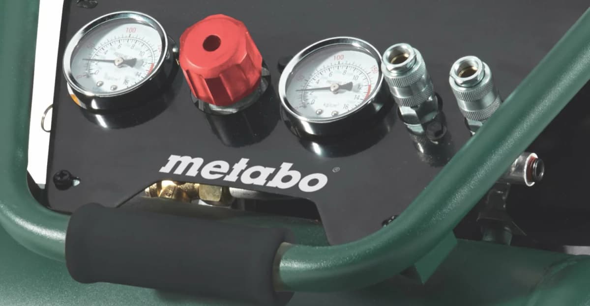Metabo Power 250-10 W OF Compressor - 1500W - 10 Bar - 10L - 100 L/min thumbnail 4