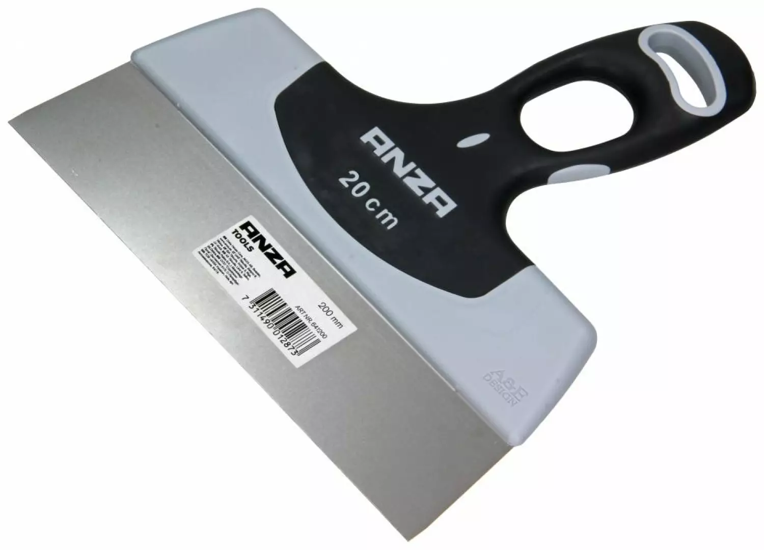 Anza PRO Spackmes / Plafoneermes Softgrip - 200mm